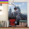 Julio Rodriguez 2022 AL Rookie Of The Year Home Decor Poster Canvas