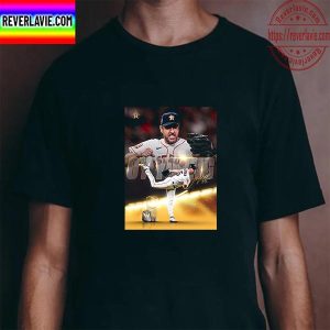 Justin Verlander 2022 CY Young Award Winner Houston Astros Unisex T-Shirt