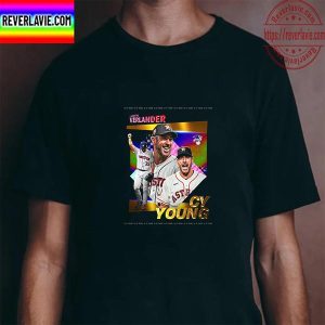 Justin Verlander AL CY Young Award Winner Unisex T-Shirt