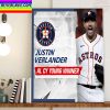 Justin Verlander All Title In This Season Home Decor Poster Canvas