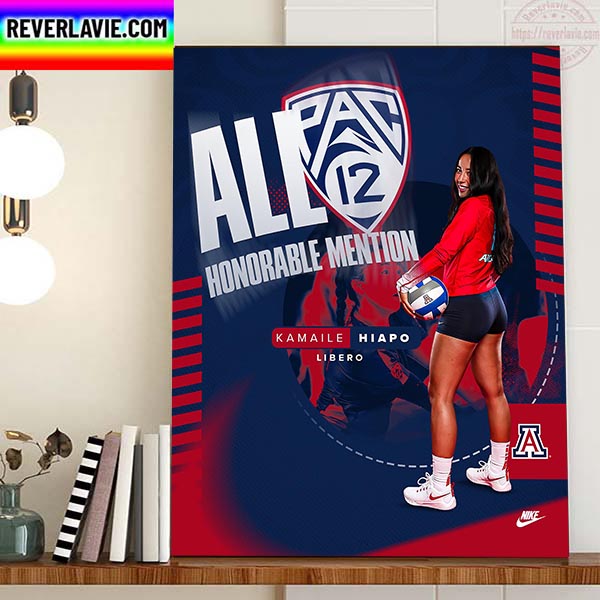 Kamaile Hiapo Libero All Pac 12 Honorable Mention Arizona Volleyball Home Decor Poster Canvas Kamaile Hiapo Libero All Pac 12 Honorable Mention Arizona Volleyball Home Decor Poster Canvas