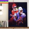 Kansas City Chiefs Vs Los Angeles Chargers On Sunday Night Football Home Decor Poster Canvas