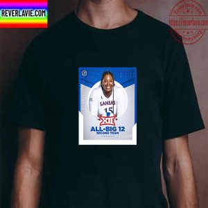 Kansas Volleyball Lauren Dooley All Big 12 Second Team Unisex T-Shirt