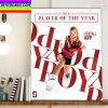 Kansas Volleyball Lauren Dooley All Big 12 Second Team Home Decor Poster Canvas
