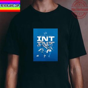 Kerby Joseph And Aidan Hutchinson Interceptions Mark With Detroit Lions NFL Unisex T-Shirt