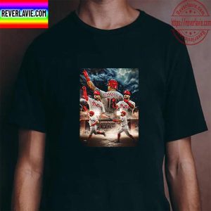 Kyle Schwarber Philadelphia Phillies In 2022 MLB World Series Unisex T-Shirt