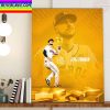 Max Fried Atlanta Braves 2022 Rawlings Gold Glove Award Winner Home Decor Poster Canvas