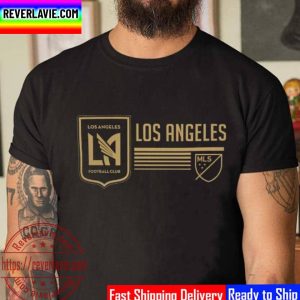 LAFC Logo Los Angeles Football Club Champions MLS Cup Unisex T-Shirt