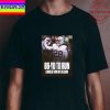Los Angeles Chargers QB Justin Herbert Second Most TD Passes Unisex T-Shirt
