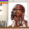Lance Leipold Head Football Coach Kansas Jayhawks Home Decor Poster Canvas