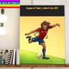 League Of Lions x World Cup 2022 Home Decor Poster Canvas