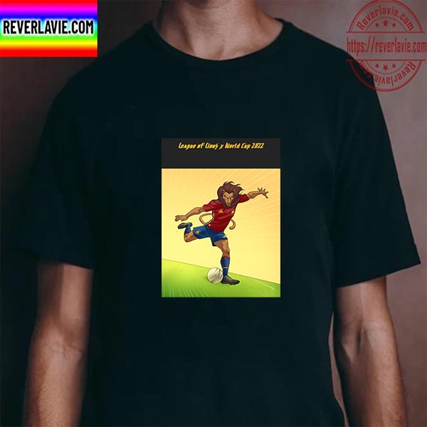 League Of Lions x World Cup 2022 Unisex T-Shirt League Of Lions x World Cup 2022 Unisex T-Shirt