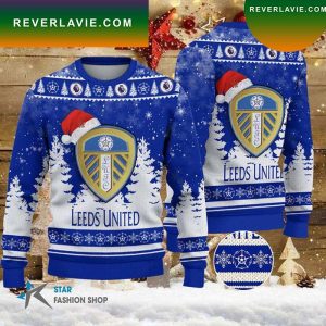 Leeds United Christmas Ugly Sweater