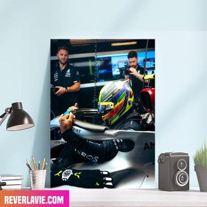 Lewis Hamilton Mercedes-AMG F1 Love Is Love Poster