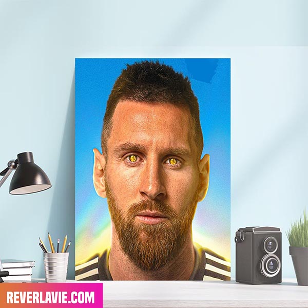 Lionel Messi Argentina Team FIFA World Cup 2022 Only One Thing On His Mind Poster Lionel Messi Argentina Team FIFA World Cup 2022 Only One Thing On His Mind Poster