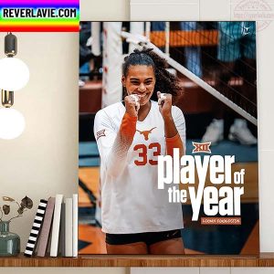 Logan Eggleston Is Big 12 Player Of The Year Home Decor Poster Canvas