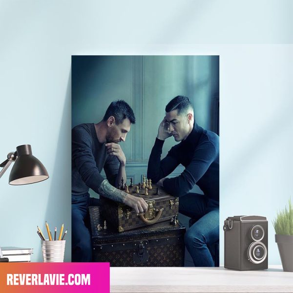 Louis Vuitton Collab Lionel Messi x Cristiano Ronaldo Poster