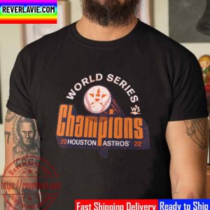 MLB 2022 World Series Champions Houston Astros Unisex T-Shirt