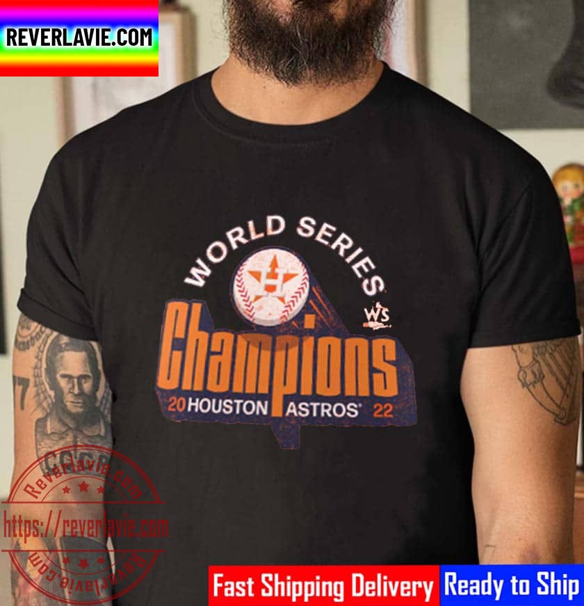 MLB 2022 World Series Champions Houston Astros Unisex T-Shirt MLB 2022 World Series Champions Houston Astros Unisex T-Shirt