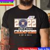 MLB Houston Astros American League Champions 2022 Unisex T-Shirt