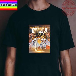MLB World Series 2022 Houston Astros Vs Philadelphia Phillies Game 3 Unisex T-Shirt