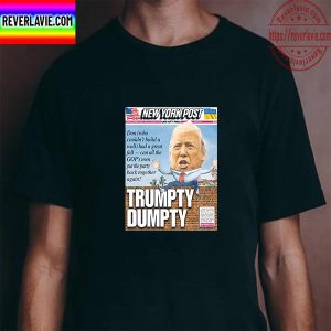 Major Announcement Trumpty Dumpty On Cover New York Post Unisex T-Shirt