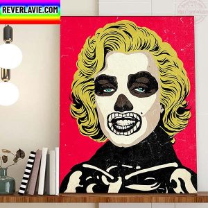 Marilyn Monroe X Halloween X Cobra Kai Fan Art Home Decor Poster Canvas