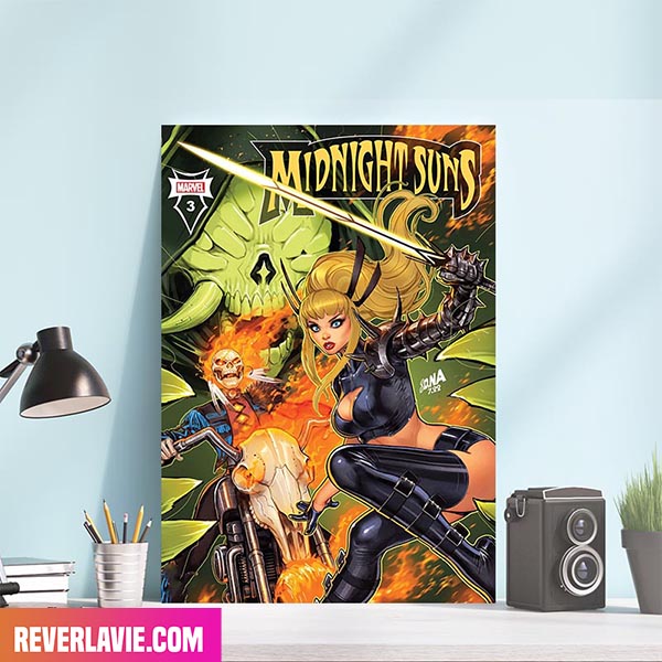 Marvel New Comic Releases Midnight Suns Poster Marvel New Comic Releases Midnight Suns Poster