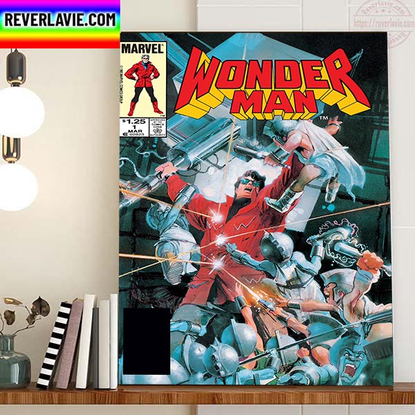 Marvel Wonder Man Home Decor Poster Canvas Marvel Wonder Man Home Decor Poster Canvas