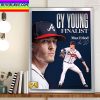 Michael Harris II NL Rookie Of The Year Finalist Atlanta Braves MLB Home Decor Poster Canvas