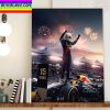 Max Verstappen Wins At Yas Marina F1 Abu Dhabi GP Home Decor Poster Canvas
