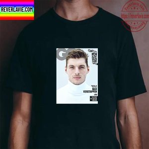 Max Verstappen Athlete Of The Year On Cover Star Of GQ Magazine Unisex T-Shirt