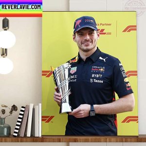 Max Verstappen The 2022 DHL Fastest Lap Award Home Decor Poster Canvas