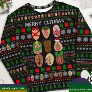 Merry Clitmas Funny Merry Christmas 2022 Ugly Sweater