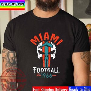 Miami Football Skull Est 1966 Unisex T-Shirt