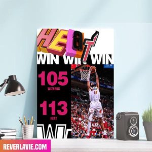 Miami Heat Thankful For Ths W Enjoy Day Tomorow Poster