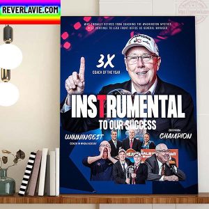 Mike Thibault Retiring From Coaching The Washington Mystics Home Decor Poster Canvas