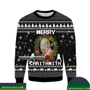 Mike Tyson Merry Christmith Christmas Ugly Sweater