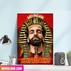 Mo Salah The Egyptian King Poster