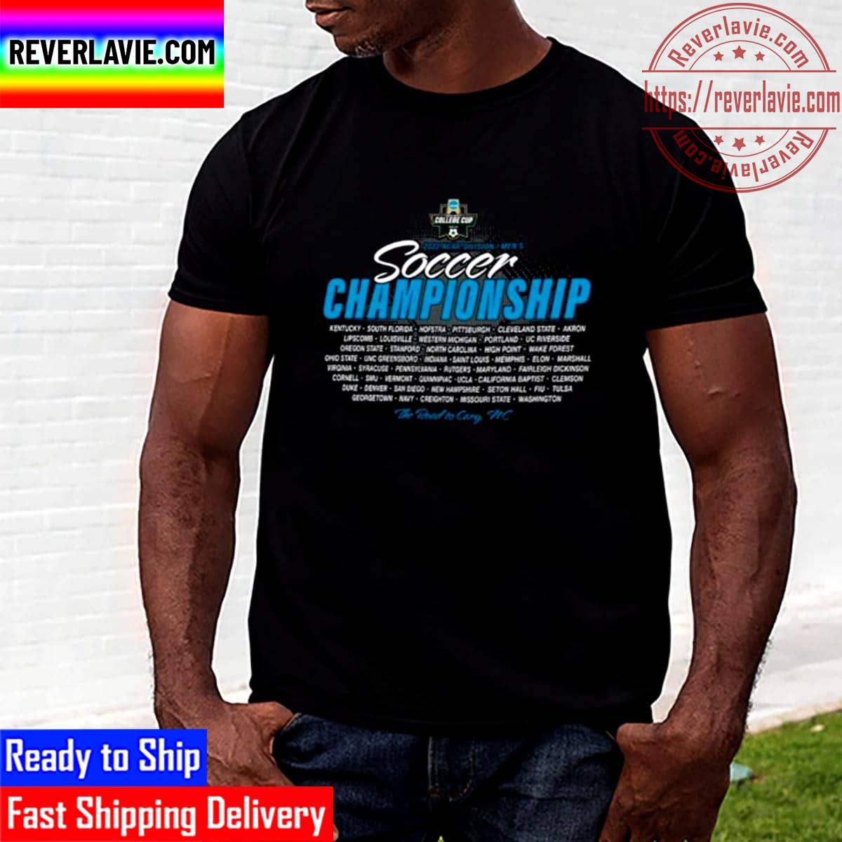 NCAA Division I Mens Soccer Championship 2022 The Road To Cary Unisex T-Shirt NCAA Division I Mens Soccer Championship 2022 The Road To Cary Unisex T-Shirt