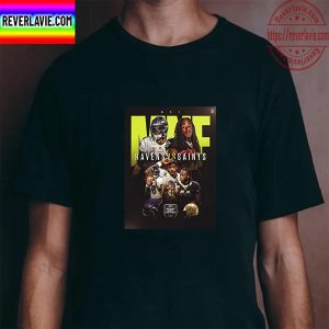 NFL Monday Night Football Baltimore Ravens Vs New Orleans Saints Unisex T-Shirt
