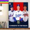NL MVP Finalists 2022 Home Decor Poster Canvas