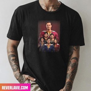 New Look At The Shazamily From Shazam Fury Of The Gods Style T-Shirt