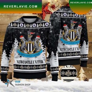 Newcastle United Christmas Ugly Sweater