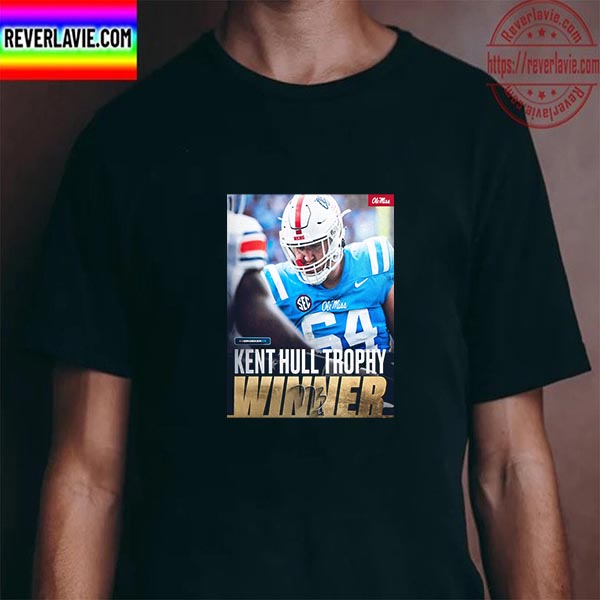 Nick Broeker Kent Hull Trophy Winner With Ole Miss Football Unisex T-Shirt Nick Broeker Kent Hull Trophy Winner With Ole Miss Football Unisex T-Shirt