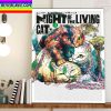 Night Of The Living Cat Vol 3 Home Decor Poster Canvas