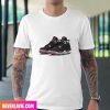 Nike US Air Jordan 4 Golf Bred Style T-Shirt