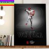 Nolan Arenado National League 2022 Platinum Glove Award Winner Home Decor Poster Canvas