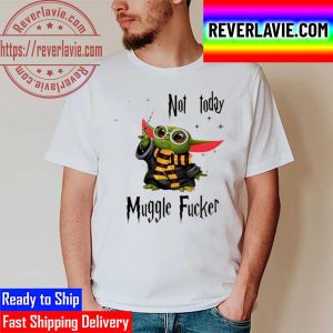 Not Today Muggle Fucker Baby Yoda Unisex T-Shirt