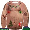 Pizza Cat With Laser Eyes Ugly Sweater